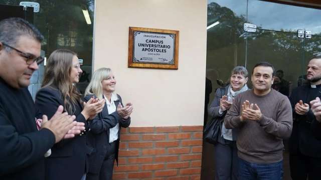 Apóstoles inauguró su Campus Universitario,